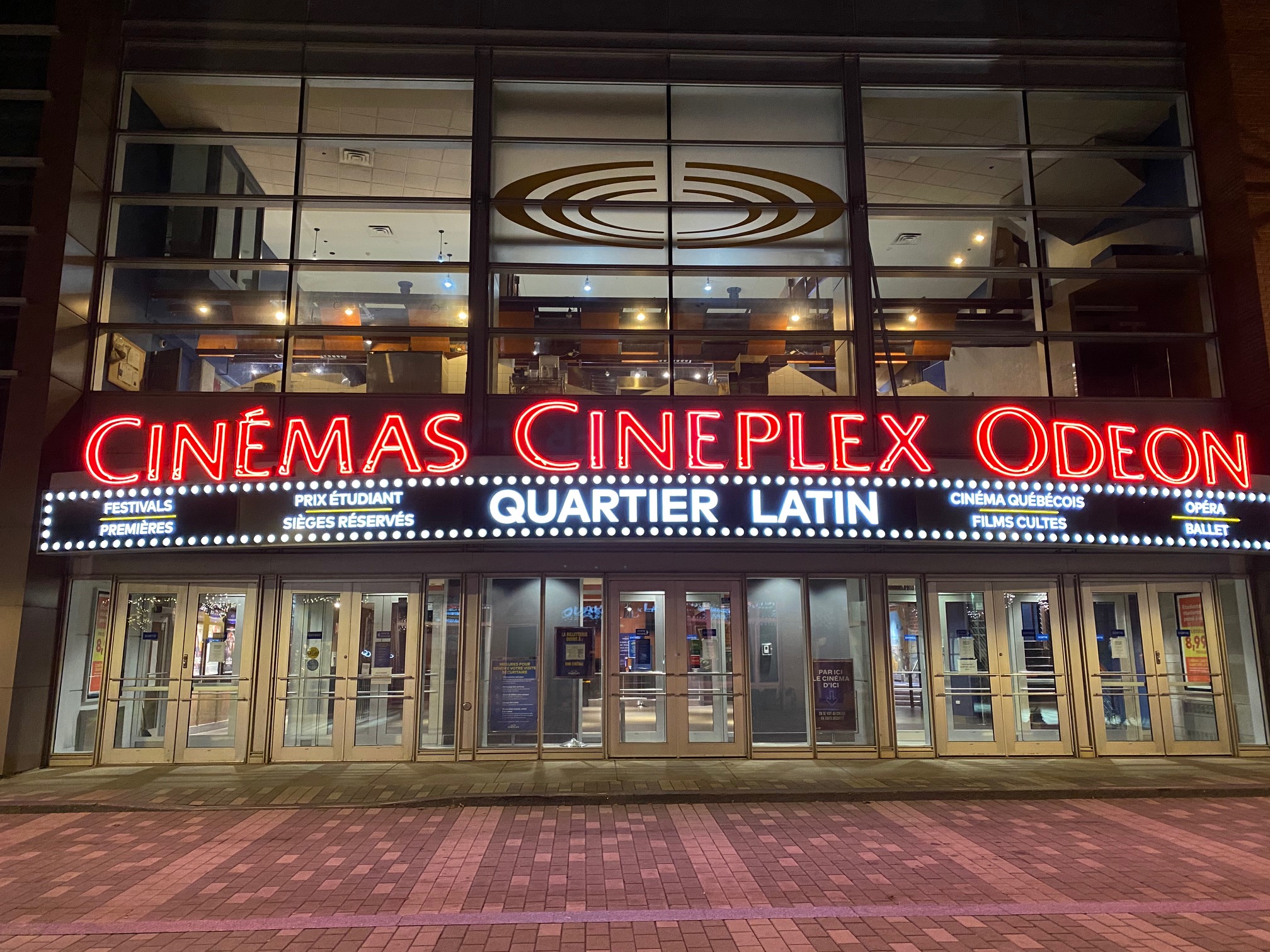 CINÉPLEX QUARTIER LATIN